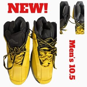 Adidas Men's Yellow Basketball Shoes